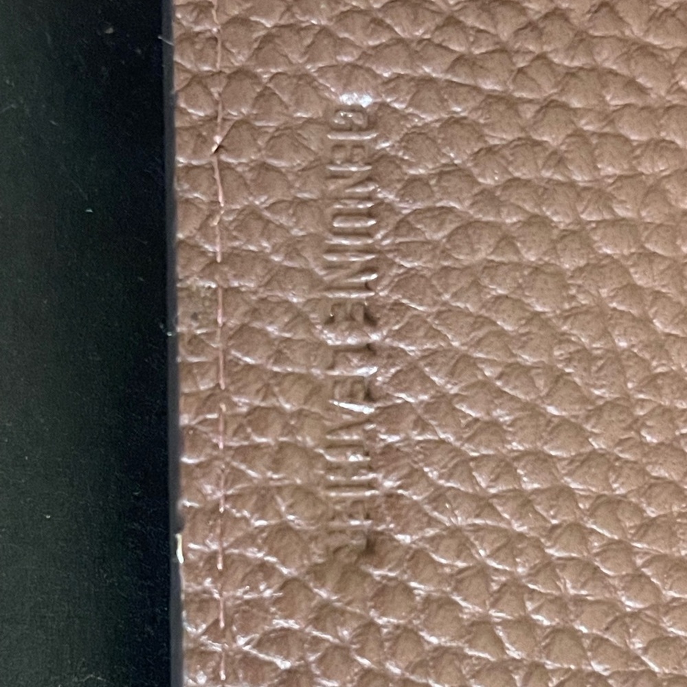 Lodis Tan Authentic Leather Zip Wallet - Picture 5 of 13
